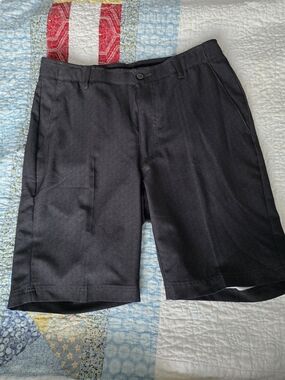 Pebble Beach Gray Flat-Front Men's Shorts
